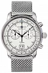 100 Years Zeppelin Quartz Chrono Big Date Mesh