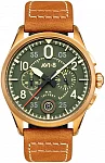 AVI-8 Spitfire Lock Chronograph Bronze Green Meca-Quartz AV-4089-02