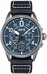 AVI-8 Spitfire Lock Chronograph Channel Blue Meca-Quartz AV-4089-04