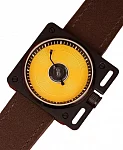 Vinyl Record Automatic Watch BGB Black-Gold-Black