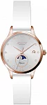 Elegance Moonphase Rose Gold PVD Silver Dial