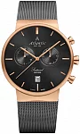 Seatrend Chrono Mesh Rose Gold PVD Black