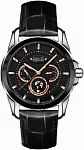 Magellan Orbital Moon Ceramic Day-Date Quartz