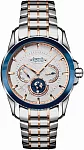 Magellan Orbital Moon Ceramic Day-Date Quartz