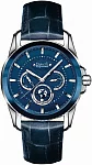 Magellan Orbital Moon Ceramic Day-Date Quartz