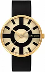 Forum Crossway Deluxe Leather Strap Yellow Gold PVD