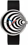 Forum Excentric Black Leather Strap