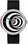 Forum Excentric Black Leather Strap