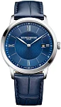 Baume & Mercier Classima Gent Quartz Date Leather Strap Blue Dial M0A10878