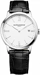 Classima Gent Quartz Date Leather Strap White Dial