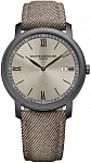 Baume & Mercier Classima Gent Quartz Date Synthetic Strap Grey Dial M0A10767