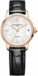 Baume & Mercier Classima Lady Automatic Date Leather Strap White Pearl Dial M0A10598