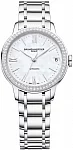 Baume & Mercier Classima Lady Automatic Date Steel White Dial Diamonds M0A10479