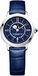 Baume & Mercier Classima Lady Quartz Moonphase Date Leather Strap Dark Blue Night Dial Diamonds Limited Edition M0A10804