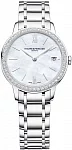 Baume & Mercier Classima Lady Quartz Date Steel White Dial Diamonds M0A10478