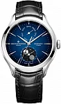 Baume & Mercier Clifton Gent Baumatic Moonphase Day-Date Leather Strap Blue Dial M0A10593