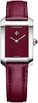 Baume & Mercier Hampton Lady Quartz Leather Strap Burgundy Dial Limited Edition M0A10673