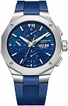Baume & Mercier Riviera Gent Automatic Chronograph Day-Date Rubber Strap Blue Dial M0A10623