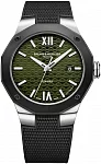 Baume & Mercier Riviera Gent Automatic Date Rubber Strap Green Dial M0A10763