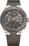 Baume & Mercier Riviera Gent Automatic Chronograph Date Rubber Strap Grey Dial M0A10722