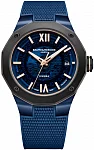 Baume & Mercier Riviera Gent Baumatic Date Rubber Strap Semi-Skeleton Blue Dial M0A10769