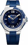 Baume & Mercier Riviera Gent Baumatic Date Rubber Strap Semi-Skeleton Blue Dial M0A10716