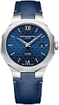 Riviera Gent Date Blue Leather Strap Blue Dial
