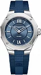 Riviera Lady Quartz Rubber Strap Night Blue Dial