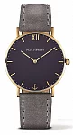 Sailor Line Gold Blue Lagoon Leather Grey