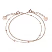 Bransoletka Essentielle Rose Gold Set of Two Fine Bracelets