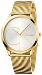 CALVIN KLEIN Minimal Big Mesh Yellow Gold PVD K3M21526