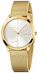 CALVIN KLEIN Minimal Medium Mesh Yellow Gold PVD K3M22526