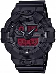 G-Shock Analog-Digital Black and Bold Red