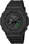 Casio G-Shock Analog-Digital Carbon Core Bluetooth Solar Black and Electro Green Edition GA-B2100BEG-1AER