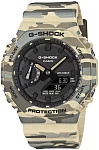 Casio G-Shock Analog-Digital Carbon Core Guard Desert Sand Camouflage GA-2100CM-5AER