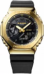 G-Shock Steel Analog-Digital Metal-Covered Black & Gold
