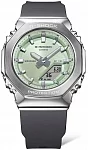 G-Shock Steel Lady Analog-Digital Metal-Covered Green