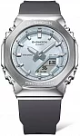 G-Shock Steel Lady Analog-Digital Metal-Covered Ice Blue