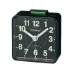 Casio Zegar Biurkowy Analogowy Prostokątny Czarny Podświetlany z Alarmem TQ-140-1EF