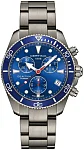 DS Action Diver Chrono Blue Dial Titanium