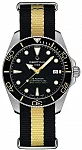 DS Action Diver 40,5mm Powermatic 80 Ceramic Black Dial NATO Strap
