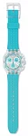 Swatch Chrono Plastic Lady Turquoise SUIK406
