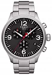 Chrono XL Steel Bracelet Black Dial