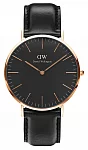 Classic Black Sheffield Rose Gold