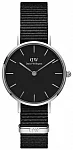 Daniel Wellington Classic Petite Black Cornwall Silver DW00100248