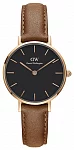 Classic Petite Black Durham Rose Gold