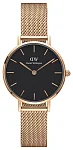 Daniel Wellington Classic Petite Black Melrose Rose Gold DW00100217