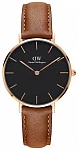 Daniel Wellington Classic Petite Black Durham Rose Gold DW00100166