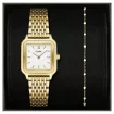 Cluse Gracieuse Petite Bicolor Bracelet White Dial Bracelet Set CG11804