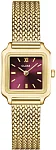 Cluse Gracieuse Petite Cherry Dial Yellow Gold Mesh CW15510